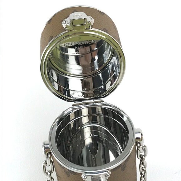 LOUIS VUITTON Monogram reverse Lipstick case Necklace accessory case - Picture 9 of 12